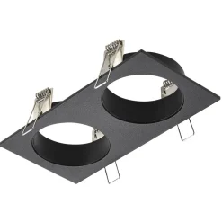 Fantasia ZOOM base 2L satin black 2x GU10