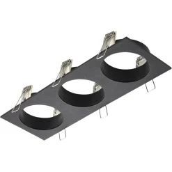 Fantasia ZOOM base 3L satin black 3x GU10