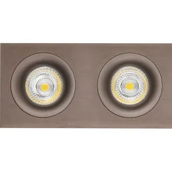 Fantasia ZOOM III 2L pure bronze/dim.glass LED 5W GU10 incl.