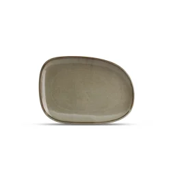 F2D Ceres Plat bord 33x23cm grijs
