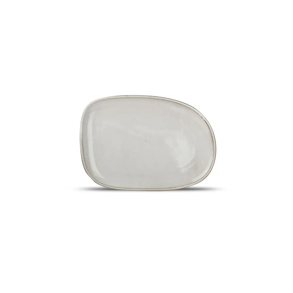 F2D Ceres Plat bord 33x23cm grijs