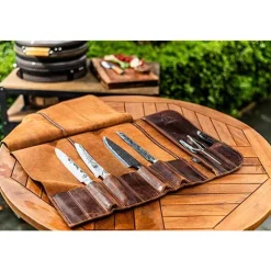 Forged Essentials Messenfoudraal Leder 16x43xh4cm