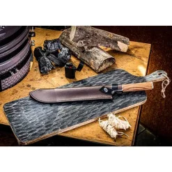 Forged Leather Hoes Voor Slagersmes