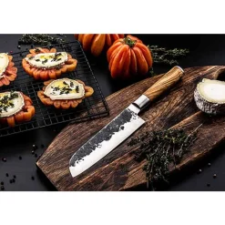 Forged Olive Santokumes 18cm