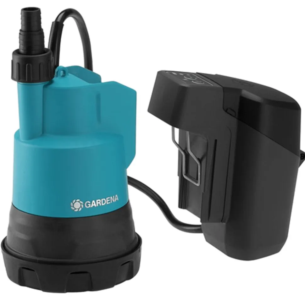 Gardena Accu dompelpomp 2000/2 Clear 18V P4A set
