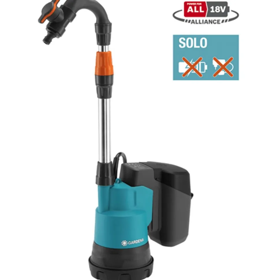 Gardena Accu-regentonpomp 2000/2 18V P4A zonder accu