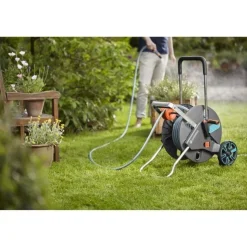 Gardena Aquaroll Easy 30 M Slangwagen Zilver L