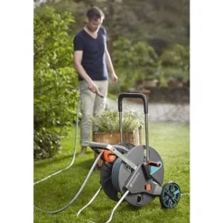 Gardena AquaRoll L Easy (Set, 50m CLASSIC Hose 1/2