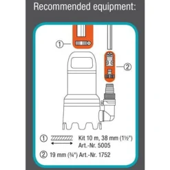 Gardena Vuilwaterpomp 9000