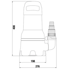 Gardena Vuilwaterpomp 25000
