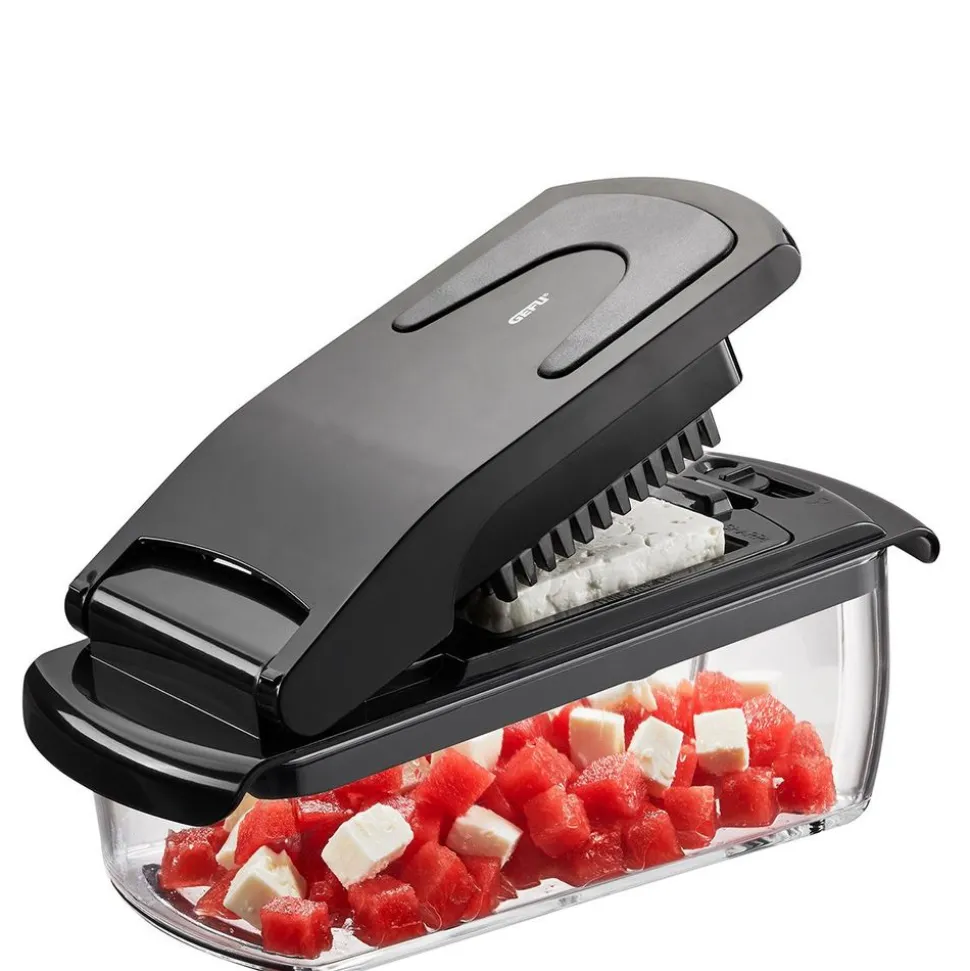 GEFU Treppo Blokjes- en reepjessnijder