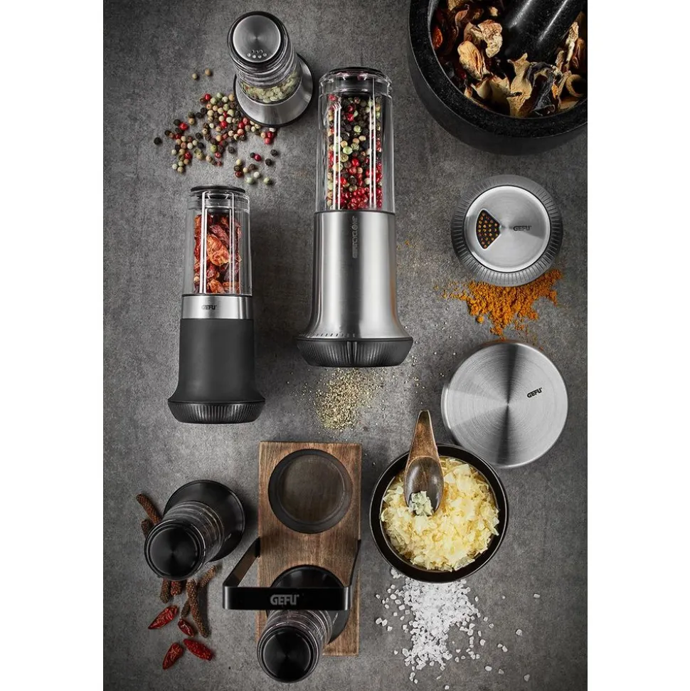 GEFU X-Plosion Peper- en zoutmolen inox