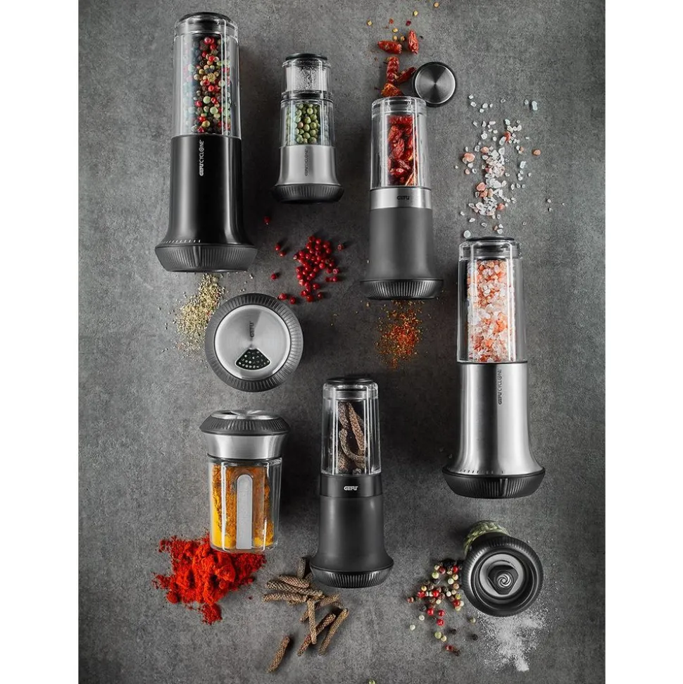 GEFU X-Plosion Peper- en zoutmolen inox