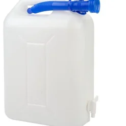 Gimeg TRAVELLIFE JERRYCAN MET KRAAN WIT 10L