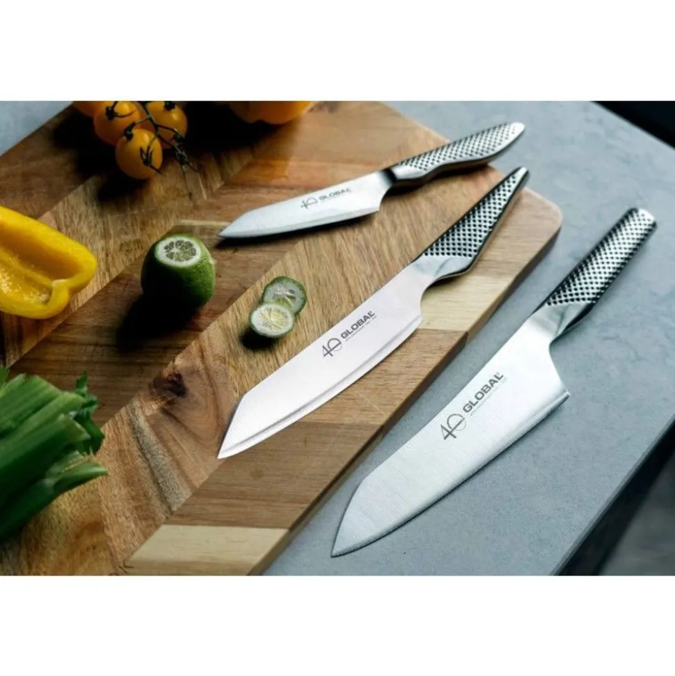 Global G4 Oriëntaals koksmes 18 cm Limited Edition 40e verjaardag