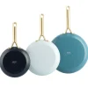 GreenPan Shades 3-delige Pannenset met keramische antikleeflaag COASTAL