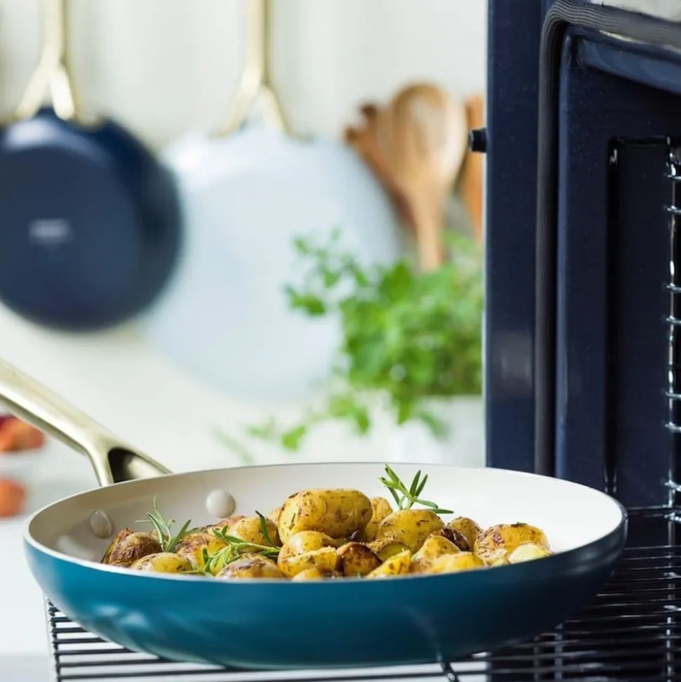 GreenPan Shades 3-delige Pannenset met keramische antikleeflaag COASTAL