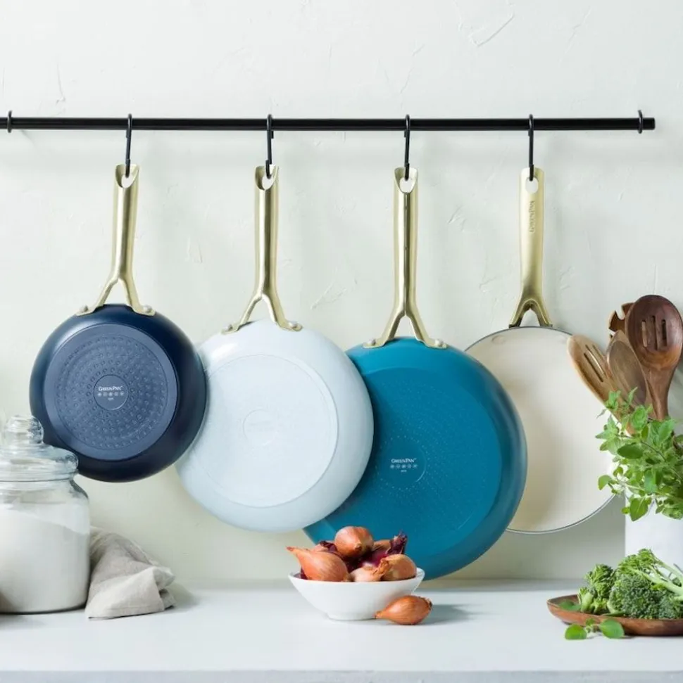 GreenPan Shades 3-delige Pannenset met keramische antikleeflaag COASTAL