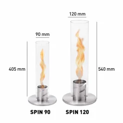 Höfats Spin 120 Sfeerlantaarn zilver