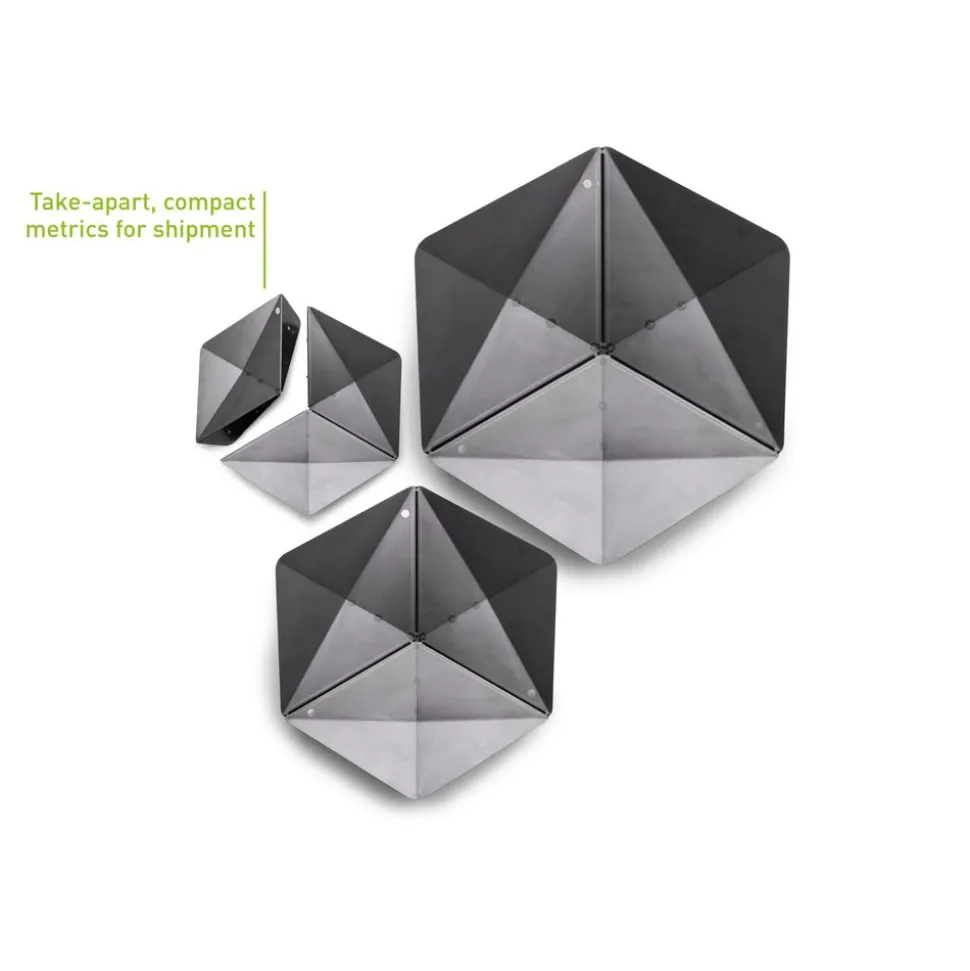 Höfats TRIPLE 65 Vuurschaal corten