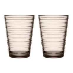Iittala Aino Aalto Glas 33cl 2 stuks linnen