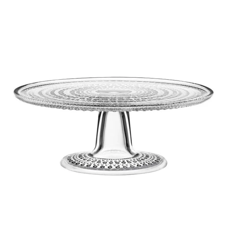 Iittala Kastehelmi Taartschaal 240mm Clear