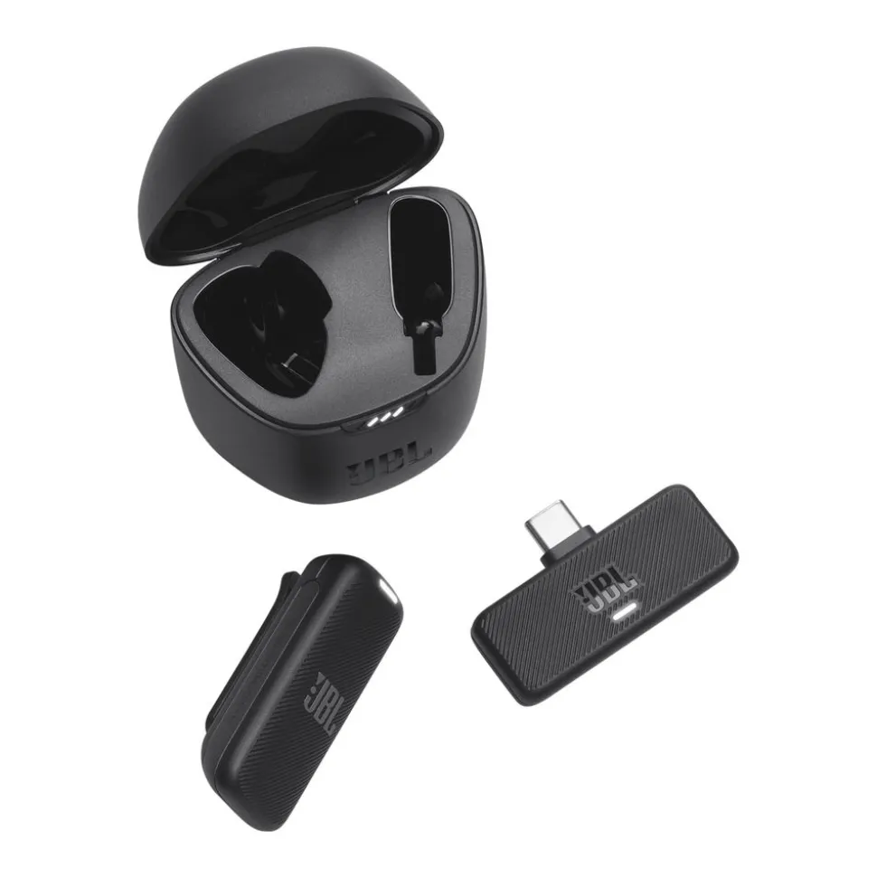 JBL Quantum Stream Wireless USB-C draagbare draadloze streamingmicrofoon Black