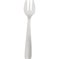 Jean Dubost Set van 6 oestervorken uit rvs