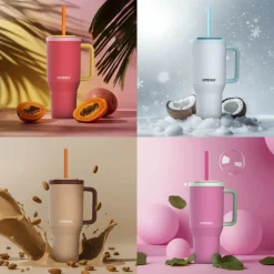 Kambukka Rio Isoleerbeker tumbler 950ml frosty coconut