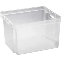Keter Crownest Box 30l Transparant 42.6x36.1x2 6cm