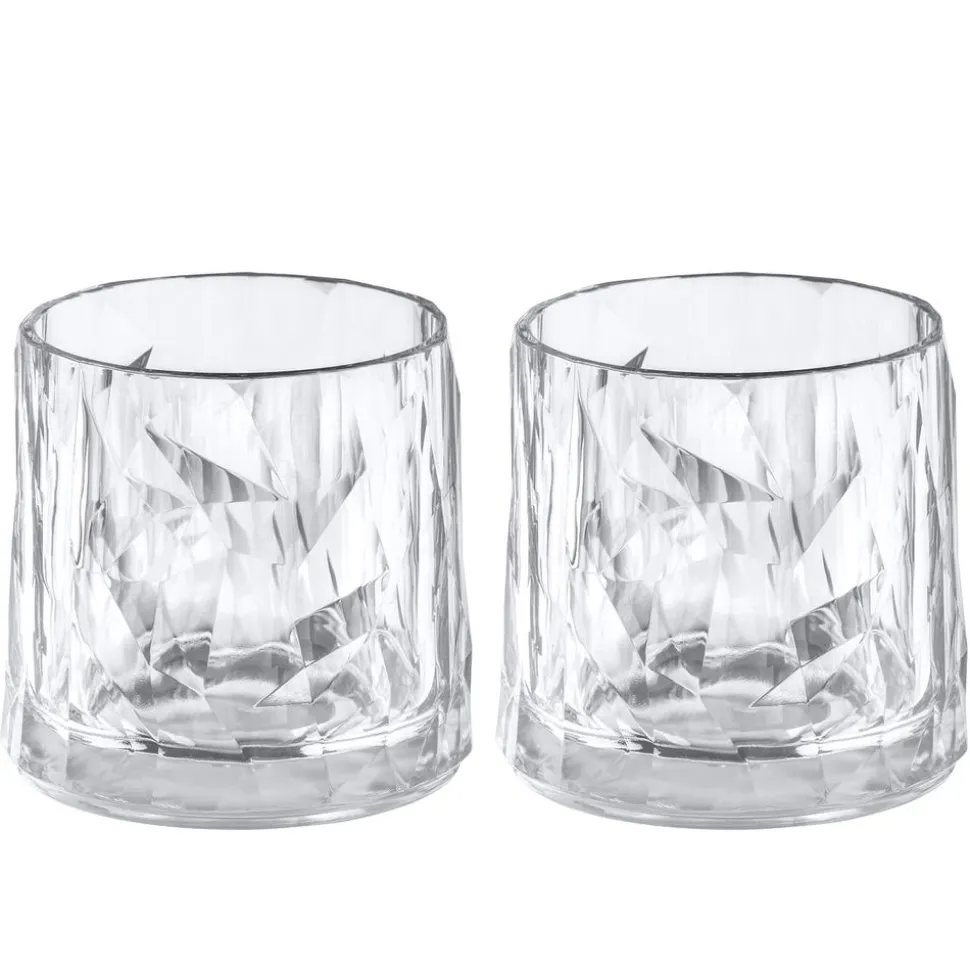 Koziol CLUB No. 2 Superglas 250ml crystal clear 2pcs