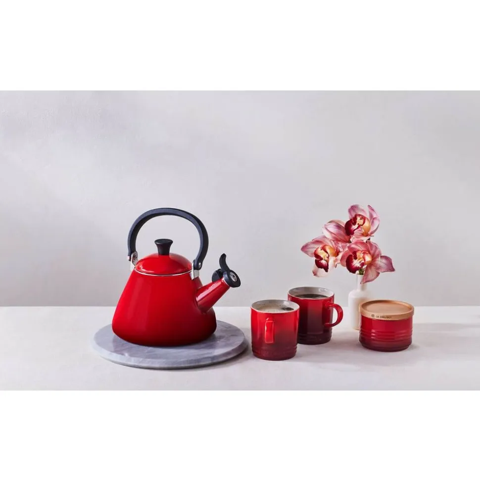 Le Creuset Mok in Aardewerk 0,35l Kersenrood