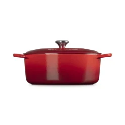 Le Creuset Stoofpan Ovaal in Geëmailleerd Gietijzer 31cm 6,3L Kersenrood