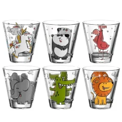 Leonardo Bambini Kinderglas Leeuw 215ml