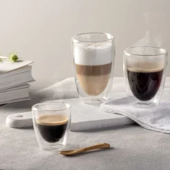 Leonardo Duo Dubbelwandig glas 300ml set van 2