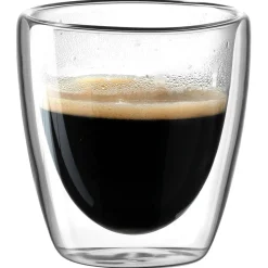 Leonardo Duo dubbelwandig glas 100ml set van 2