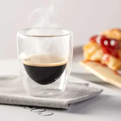 Leonardo Duo dubbelwandig glas 100ml set van 2