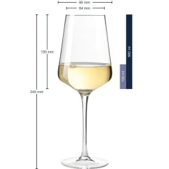 Leonardo Puccini Witte wijnglas set van 6 560 ml