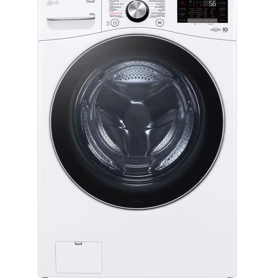 LG Electronics LC0R2N2 20kg Wasmachine Wit Inverter Direct Drive™ Spa Steam™ TurboWash™
