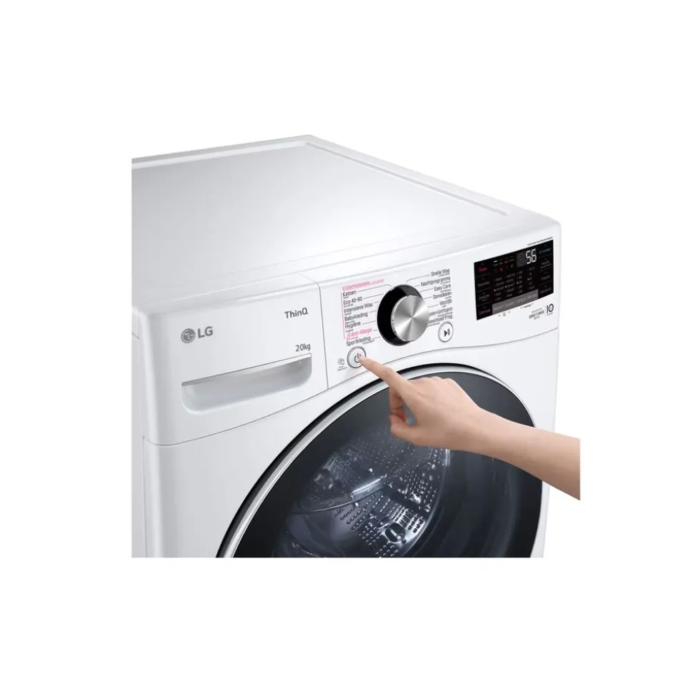 LG Electronics LC0R2N2 20kg Wasmachine Wit Inverter Direct Drive™ Spa Steam™ TurboWash™