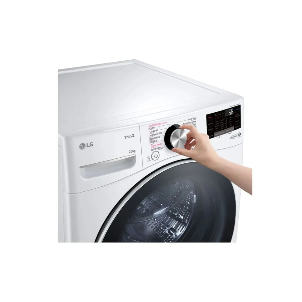 LG Electronics LC0R2N2 20kg Wasmachine Wit Inverter Direct Drive™ Spa Steam™ TurboWash™