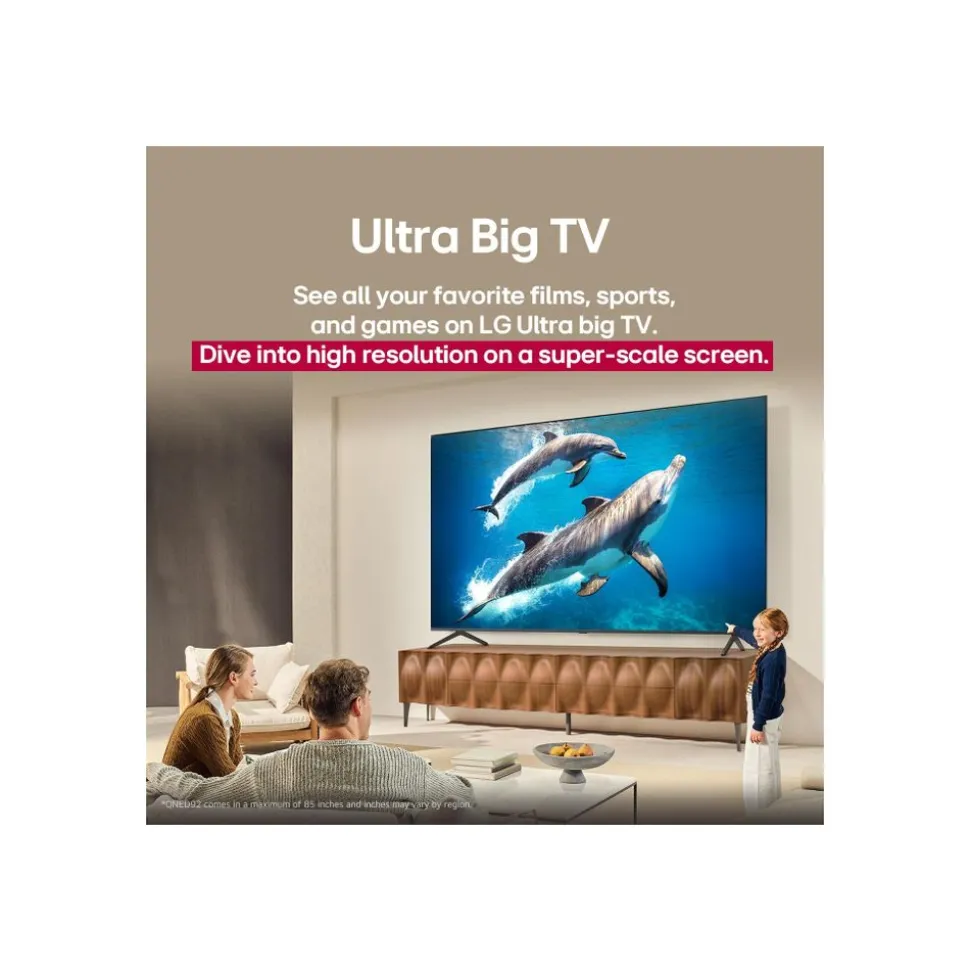 LG Electronics QNED evo AI MiniLED 4K Smart TV 65QNED93A6A