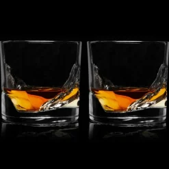 Liiton Grand Canyon Crystal Whiskey Glass Set of 2