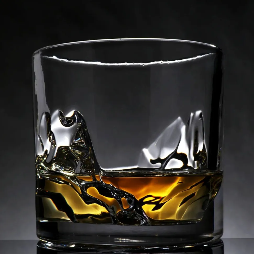 Liiton Grand Canyon Crystal Whiskey Glass Set of 2