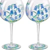 Livellara Flora Gin Glas 650ml 2pack Clocks
