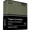 Livello Home Hoeslaken Topper Jersey Excellent Green 90x200