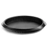 Lékué Geribde taart-/quichevorm uit silicone zwart Ø 28cm H 3.2cm