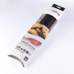 Lékué Non spill bakmat uit silicone zwart 40x30x1.2cm