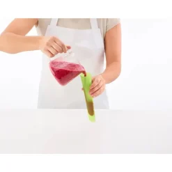 Lékué Set van 3 ijsjesvormen calippo uit silicone groen, roze en oranje