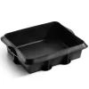 Lékué Vierkante taartvorm uit silicone zwart 24x20x6.5cm